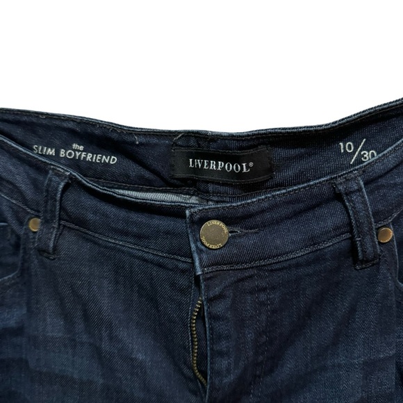 Liverpool - the Slim boyfriend - Size 10/30 - Dark Wash - Picture 3 of 3